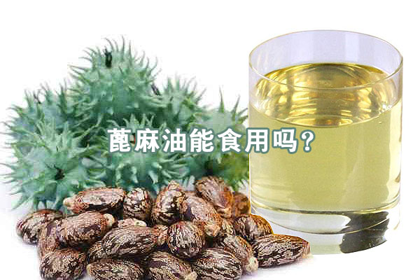 蓖麻油能食用嗎？